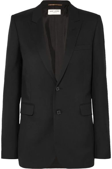 Wool-gabardine blazer | NET-A-PORTER (US)