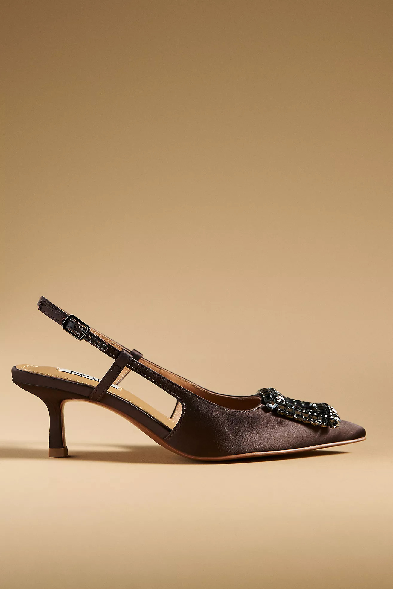 Bibi Lou Aoi Slingback Kitten Heels | Anthropologie (US)