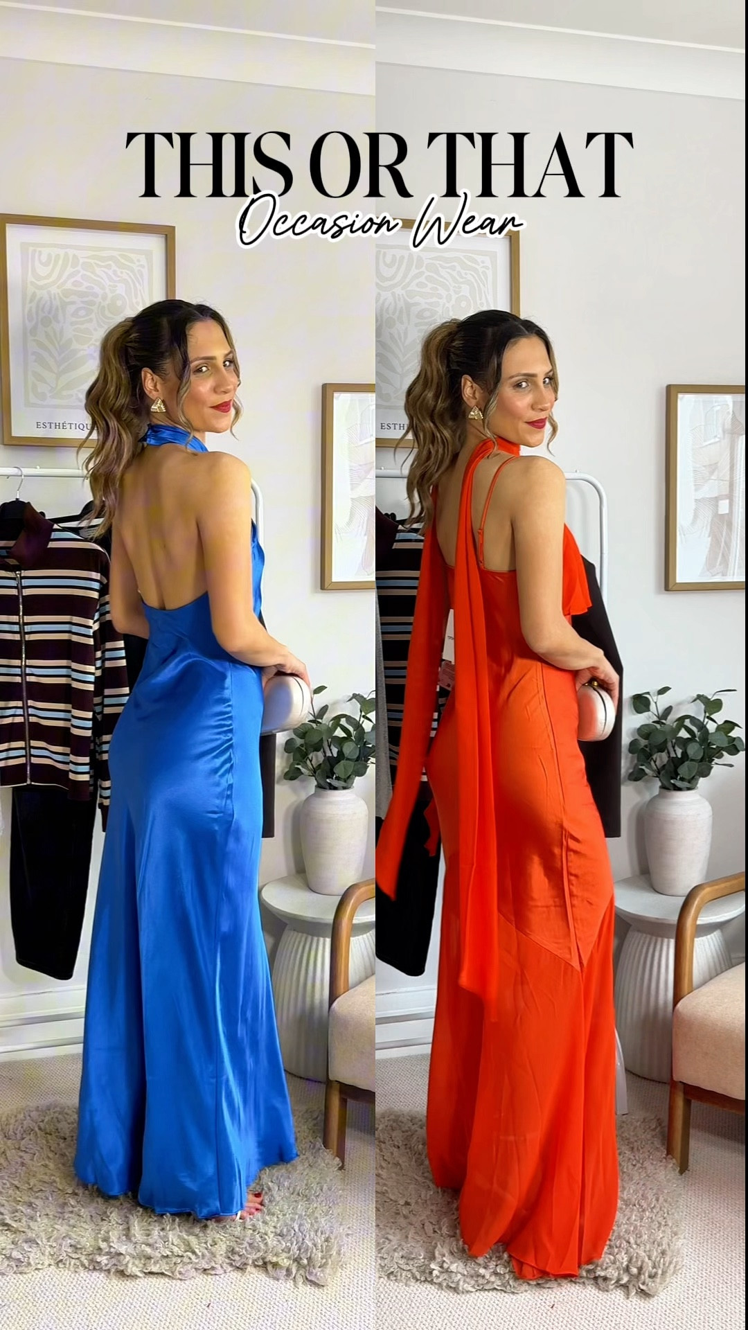 This or That wedding guest dress 🥰
💙🧡

#LTKwedding #LTKFashionMonth #LTKspringtrends