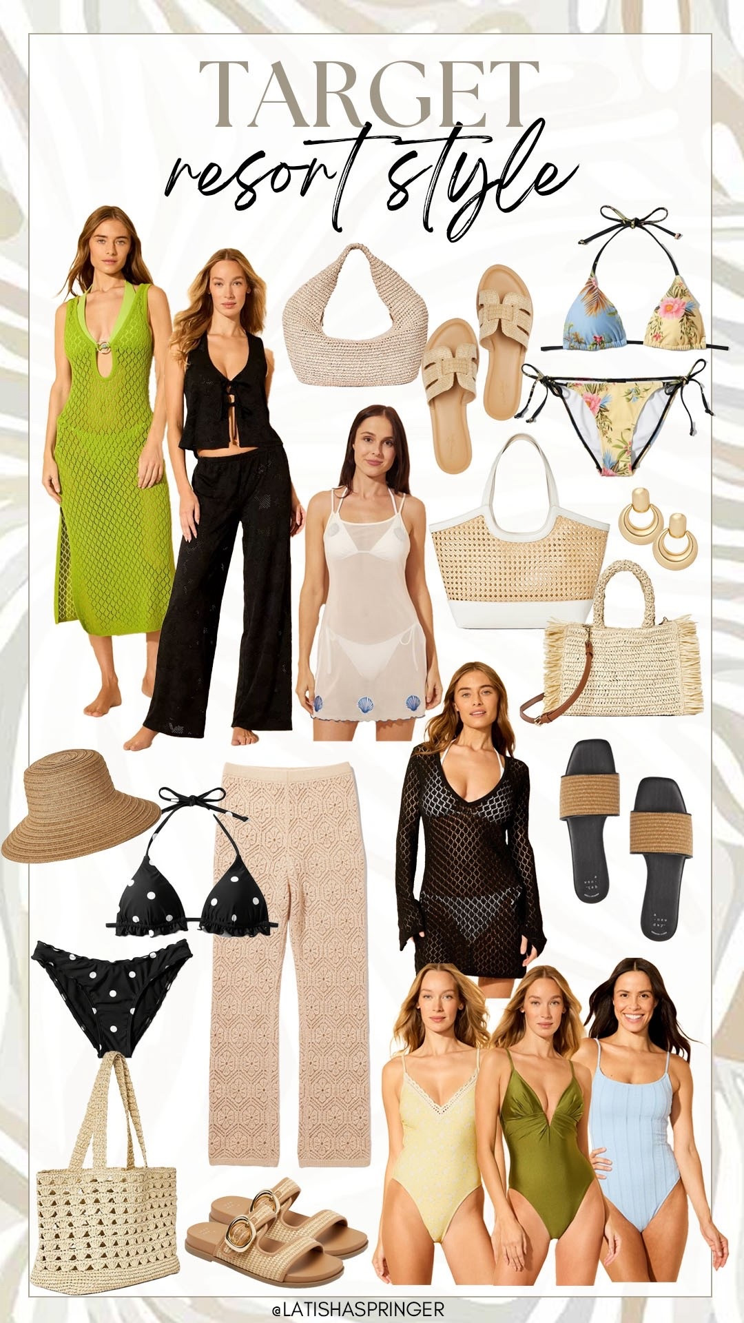 New resort style finds from Target!

#targetfashion

Target finds. Target fashion. Target new arrivals. Target swim. Target bikini. Target swim coverup. Target new sandals. Target beach tote. Target new handbag. Target flattering swimsuit. Warm weather vacation style  

#LTKootd #LTKSaleAlert #LTKSeasonal