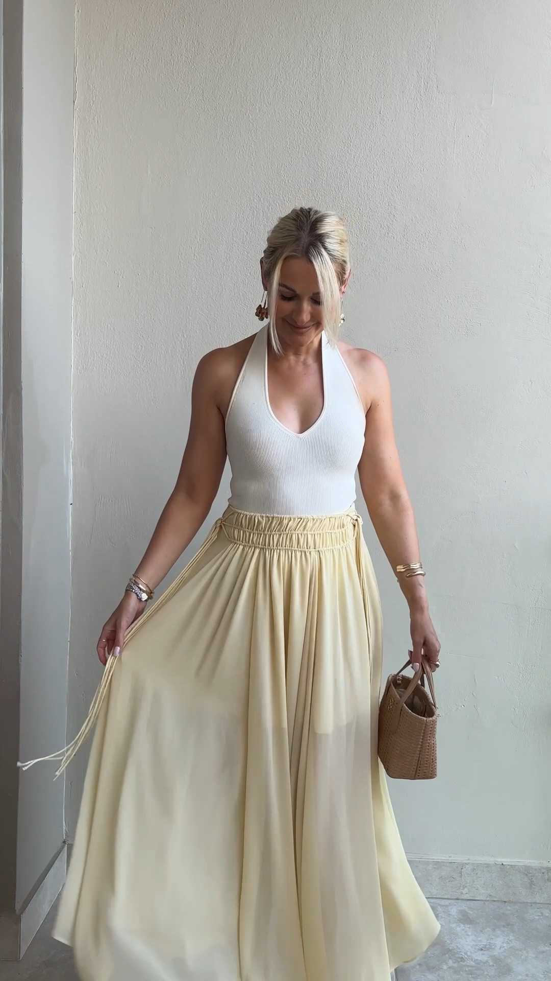 Family holiday fit check 🍋🍋 2 years ago we were here just us two now we are back with our mini me in tow 

#LTKstyletip #LTKfamily #LTKsummer