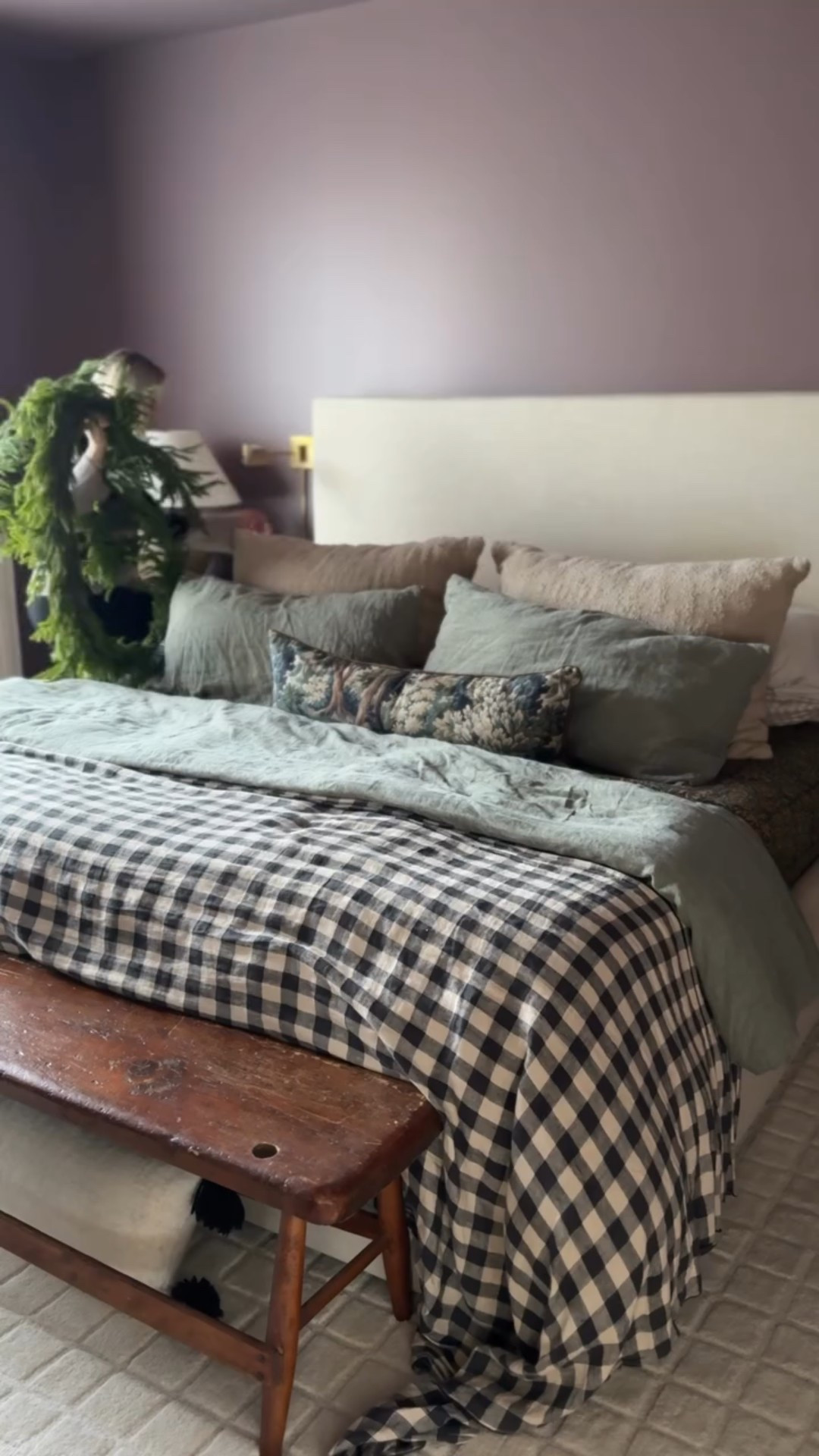 There’s only one holiday rule in our house: every room deserves some sparkle. And so it is. 

#primarybedroom #moodybedroom #interiordesign #christmasseason #christmasmagic #holidayhome #holidaydecor #diyholidaydecor #holidayspirit #holidayhomedecor #primarybedroomdesign