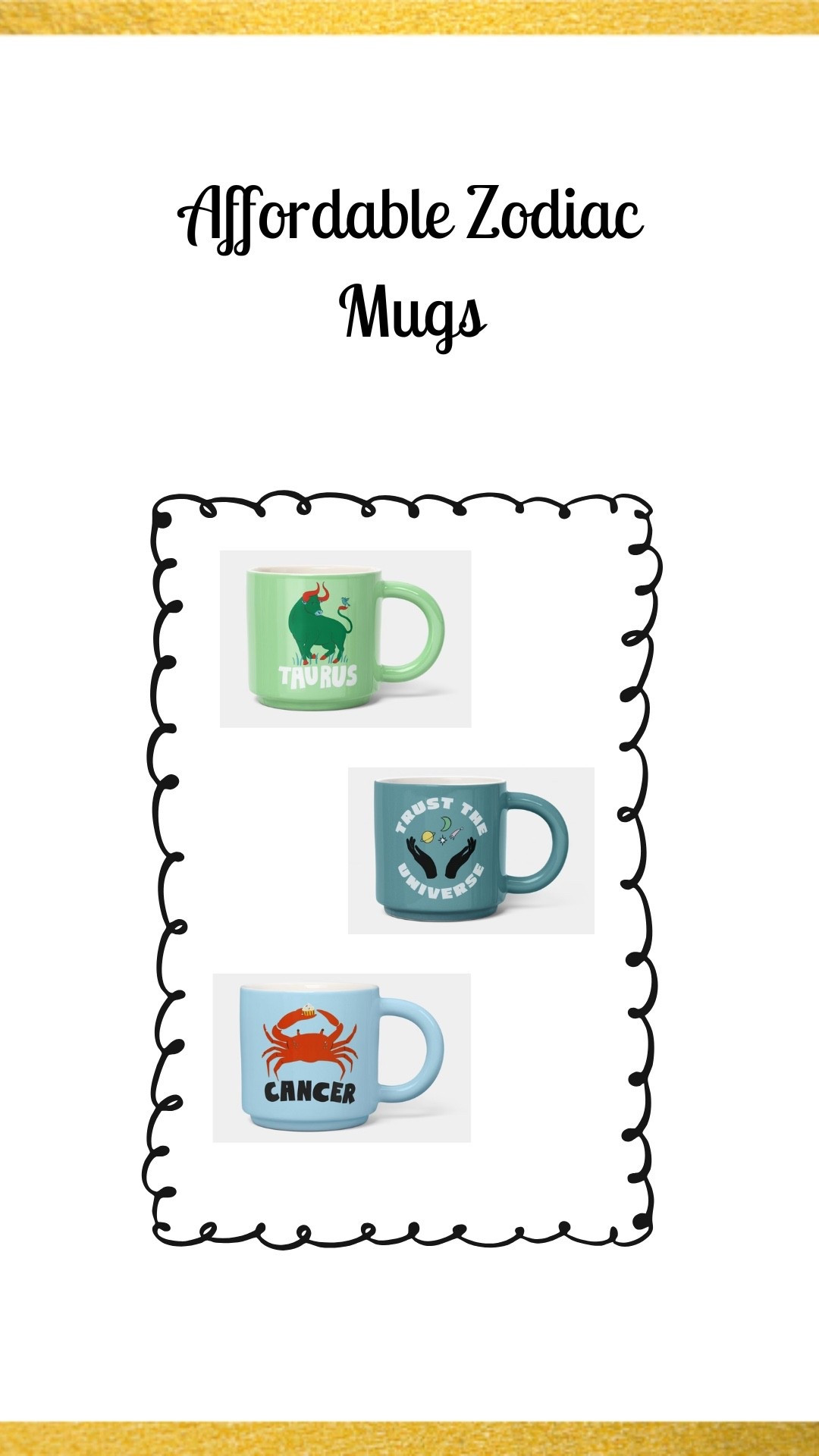 Calling all Astrology enthusiasts!!! You’ll want to add these Adorable & Affordable Zodiac Mugs to your collection!

#LTKSaleAlert #LTKHome #LTKmorningroutine