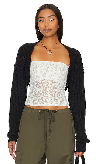 Iris Shrug in Black | Revolve Clothing (Global)