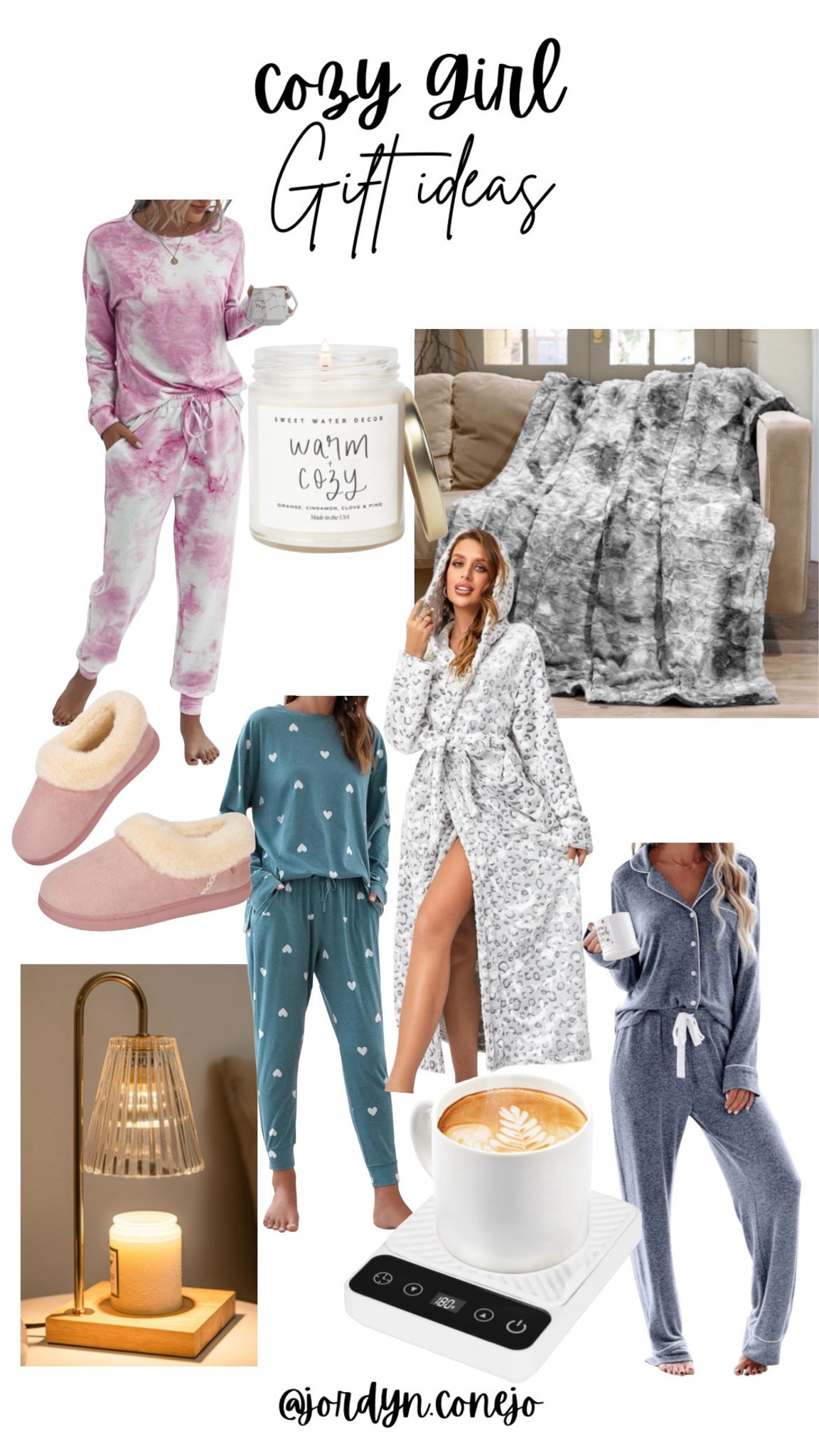 Cozy girl gifts- gift guide for women- pajamas sets- robe- slippers- candle warmer- coffee warmer- candle- at home- homebody gifts- comfy girl gifts 

#LTKGiftGuide #LTKHoliday #LTKhome