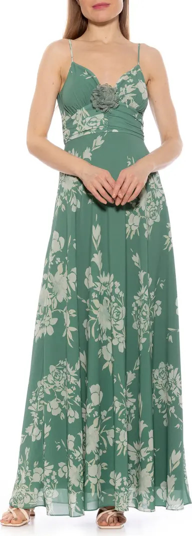 Layla Rosette Maxi Dress | Nordstrom Rack