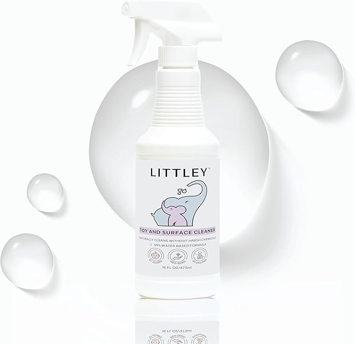 Littley Toy & Surface Cleaner | 16 oz | Alcohol-Free HOCl Spray for Baby Toys & High-Touch Surfac... | Amazon (US)