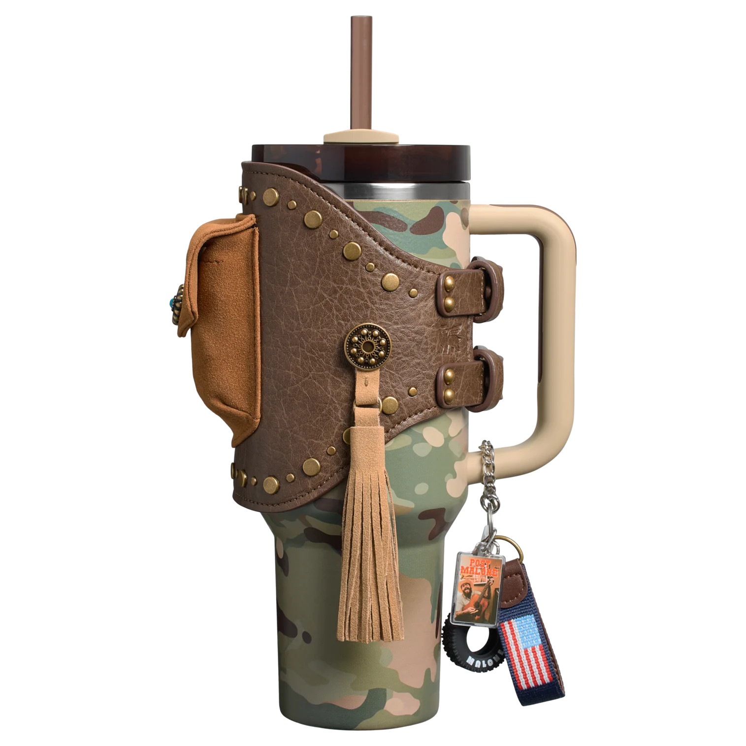 The Post Malone x Stanley Quencher FlowState Tumbler with Country Belt | 40 OZ | Stanley 1913 (US)