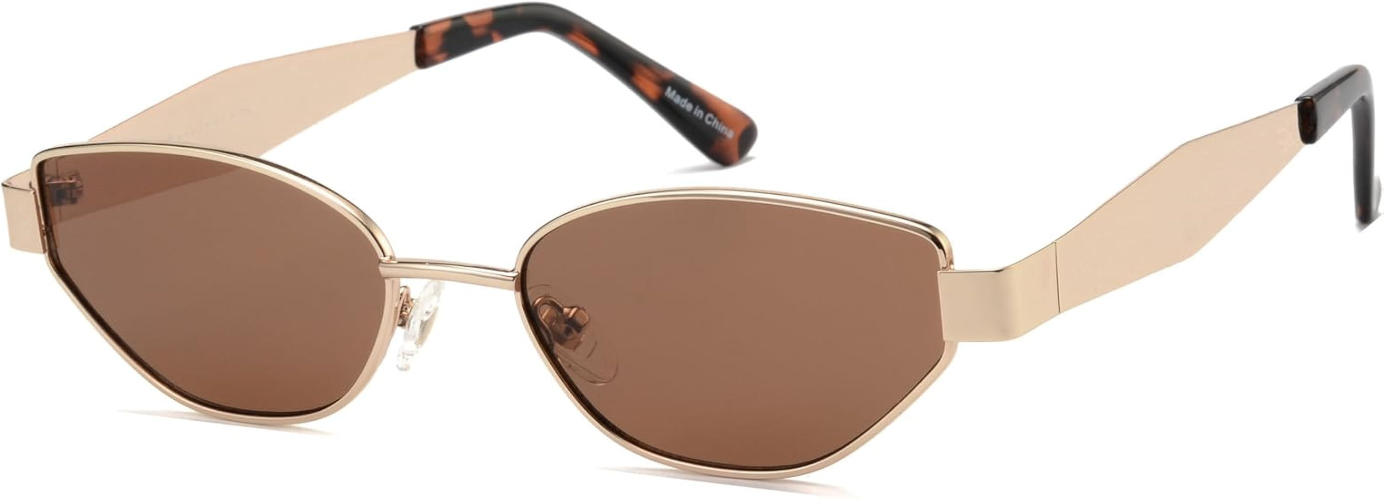 Retro Cat Eye Sunglasses for Women, Trendy 2025 Women's Shades, Fashion Cateye Sun Glasses UV Pro... | Amazon (US)