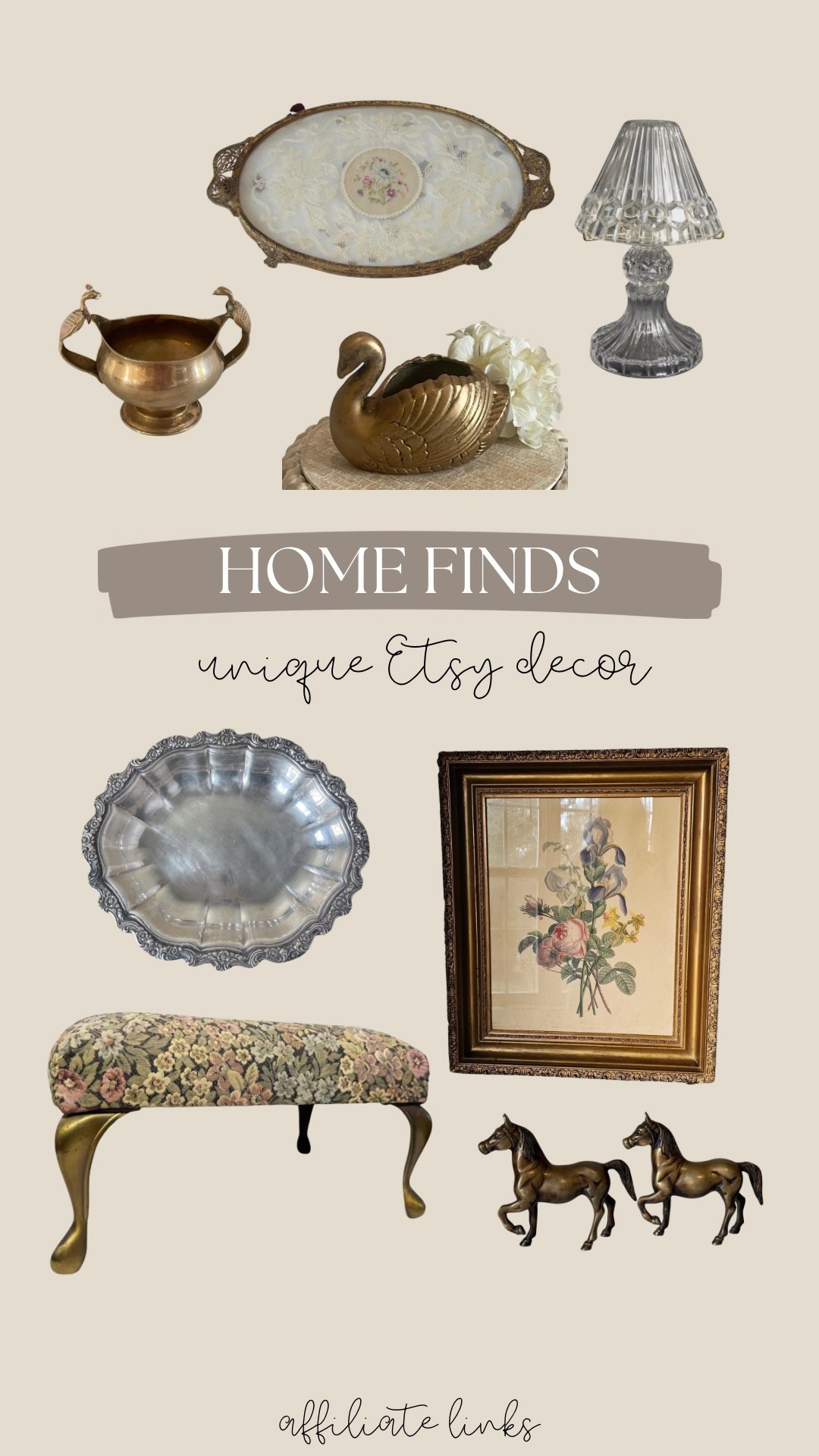 Home finds from Etsy that are vintage and unique! 

#LTKHome #LTKFindsUnder50 #LTKFindsUnder100