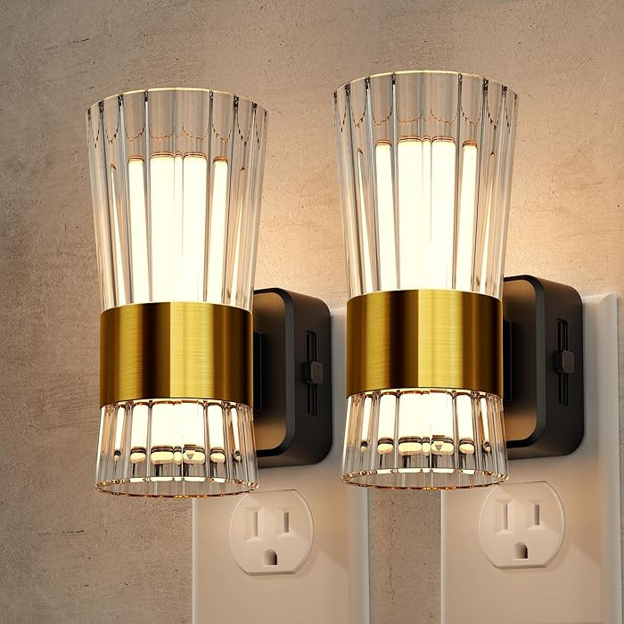 Night Light, Night Lights Plug into Wall, Soft White LED Nightlight for Kids, Adjustable Brightne... | Amazon (US)