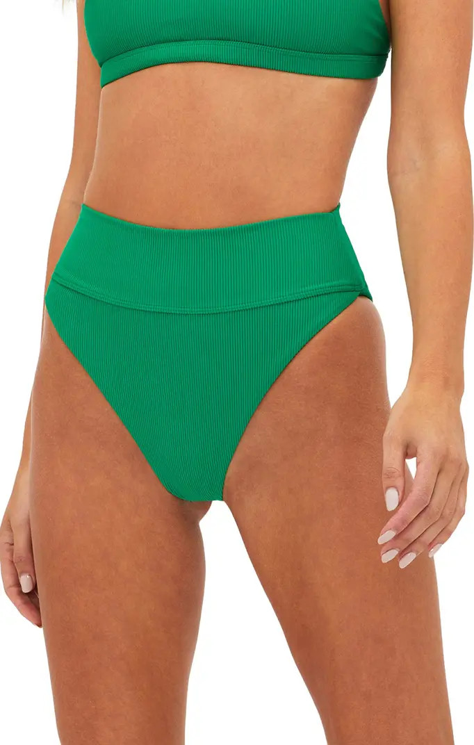 Highway High Waist Bikini Bottoms | Nordstrom
