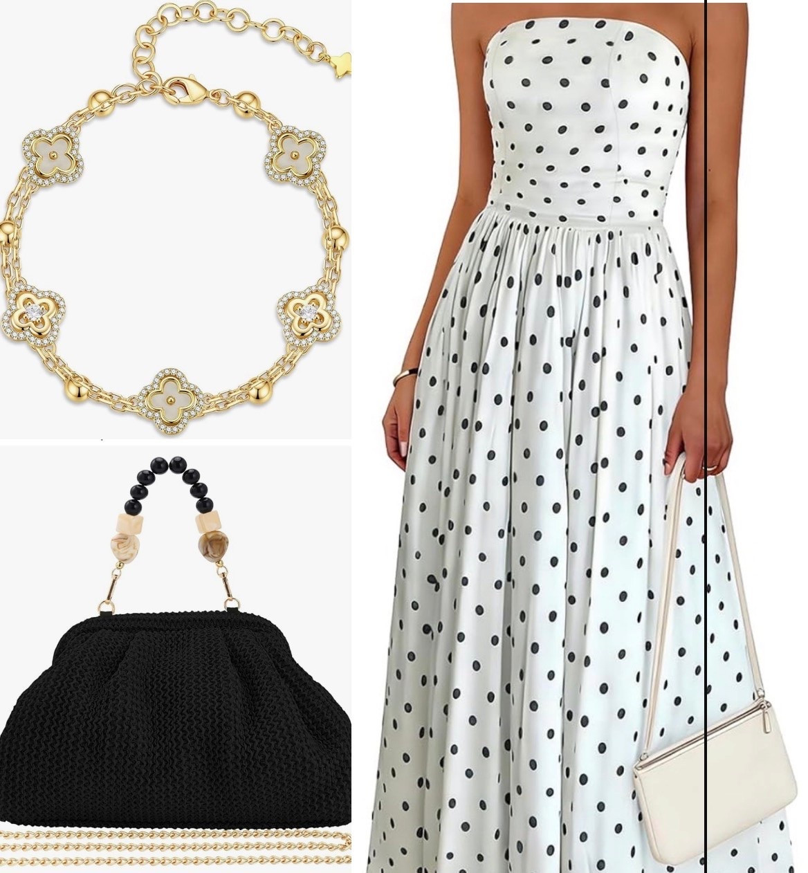 This polka dot maxi dress is giving effortless European summer ✨🤎 Perfect for date night, vacation dinners, travel days, brunch, weddings, or dressing up without trying too hard. Paired with the tan bag + neutral accessories for the ultimate chic Amazon find.

#AmazonFashion #MaxiDress #PolkaDotDress #DateNightOutfit #VacationStyle #EuropeanSummer #AmazonFinds #BrunchOutfit #TravelOutfit #NeutralStyle #SummerStyle #WeddingGuestDress

#LTKTravel #LTKootd #LTKgrwm