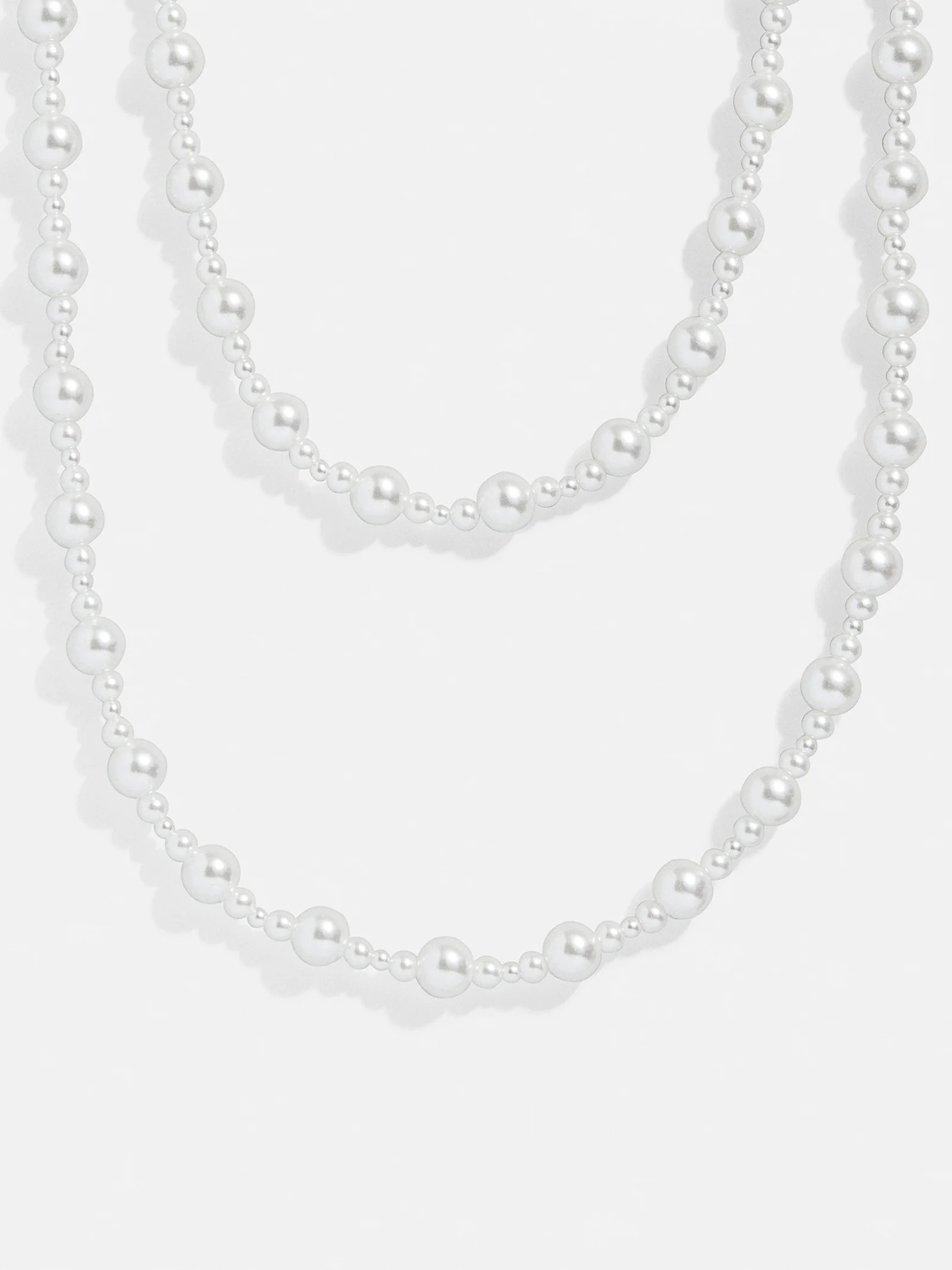 Charlotte Necklace - Pearl Strand | BaubleBar