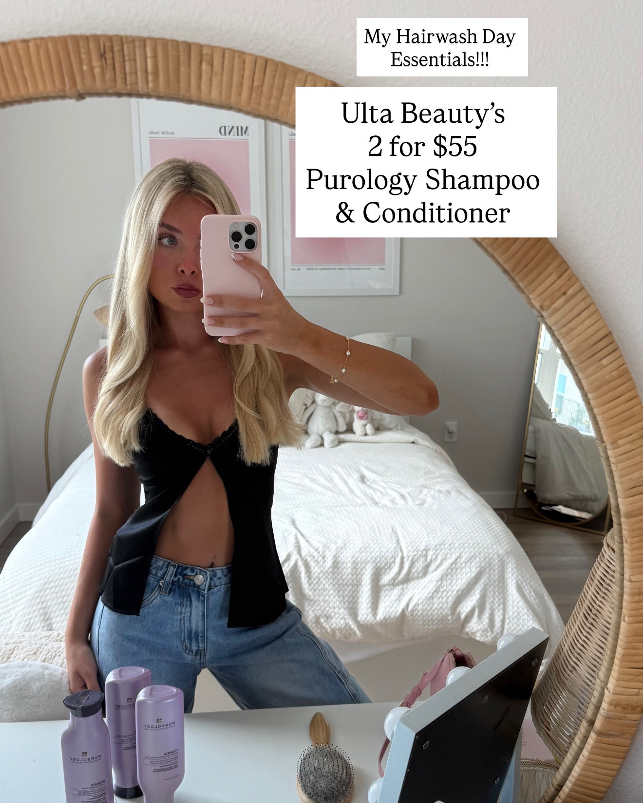 my favorite hair wash day products from @UltaBeauty 🌸 shop the sale here!!!☺️ #Ulta #UltaBeauty #ad 