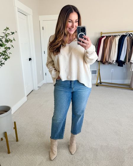 Love this casual fall outfit 

Fit tips: sweater tts, L // jeans size up these have no stretch prefer 14 R // booties tts 

Sweater  weather  casual outfit  nice outfit  medium wash jeans  booties  casual outfit  

#LTKHoliday #LTKSeasonal #LTKbeauty