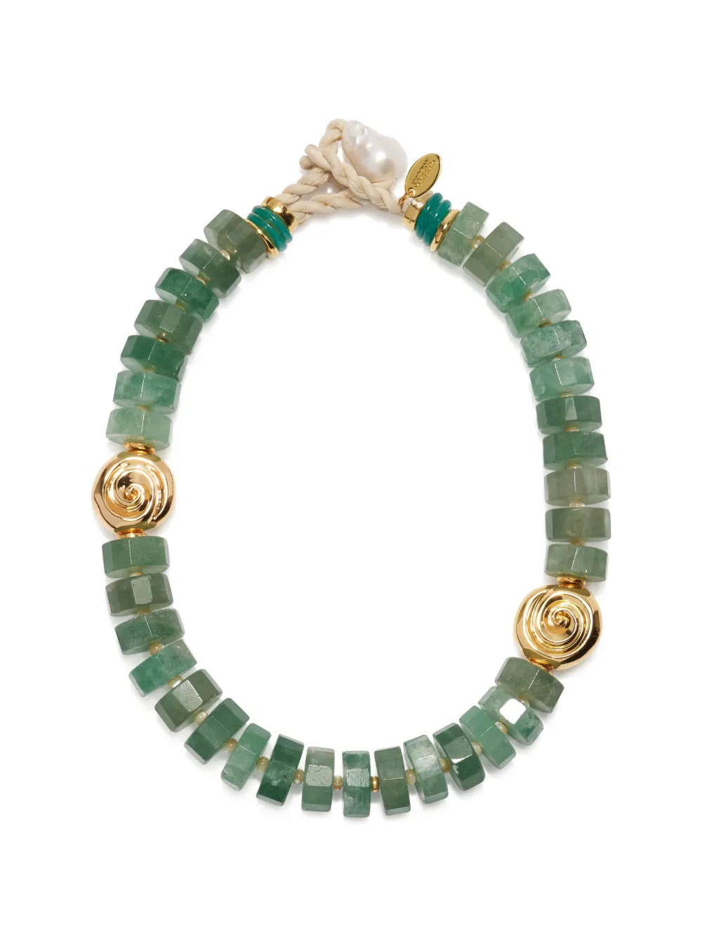 Lizzie Fortunato Nautilus necklace - Gold | Farfetch Global