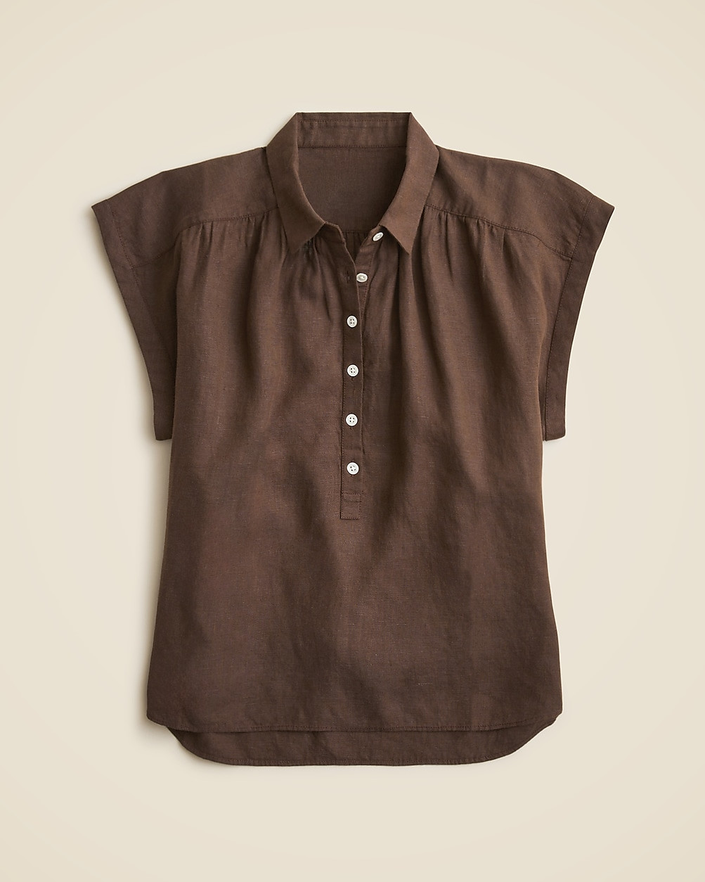 New Capitaine shirt in Baird McNutt Irish linen | J. Crew US