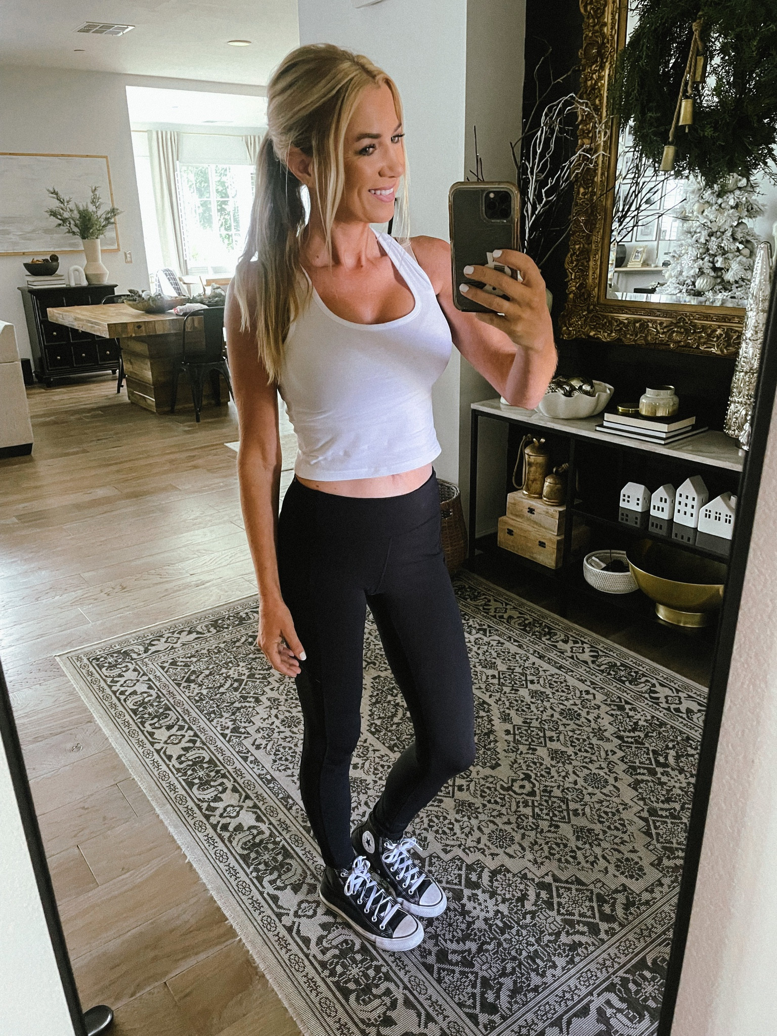 Favorite workout wear for training and lifting at the gym.

Womens workout attire
Lululemon
Workout top
Converse 
Womens gift guide 


#LTKsalealert #LTKCyberweek #LTKfit