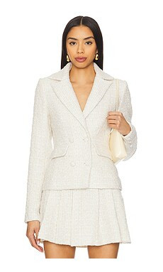 Ashtyn Tweed Blazer
                    
                    MORE TO COME | Revolve Clothing (Global)