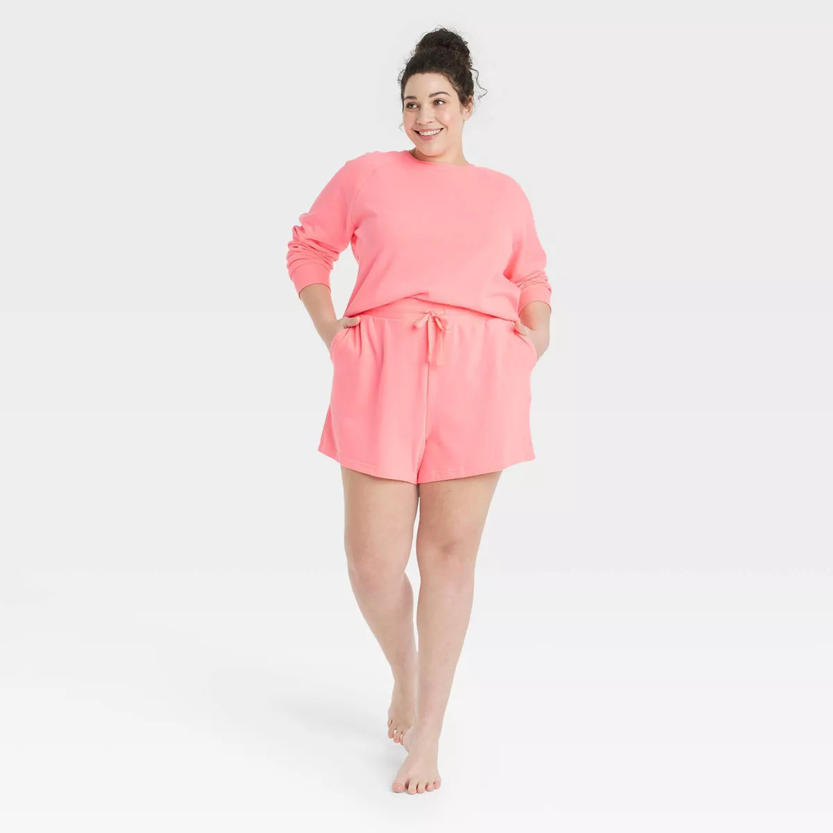 Women's Fleece Lounge Shorts - Colsie™ | Target