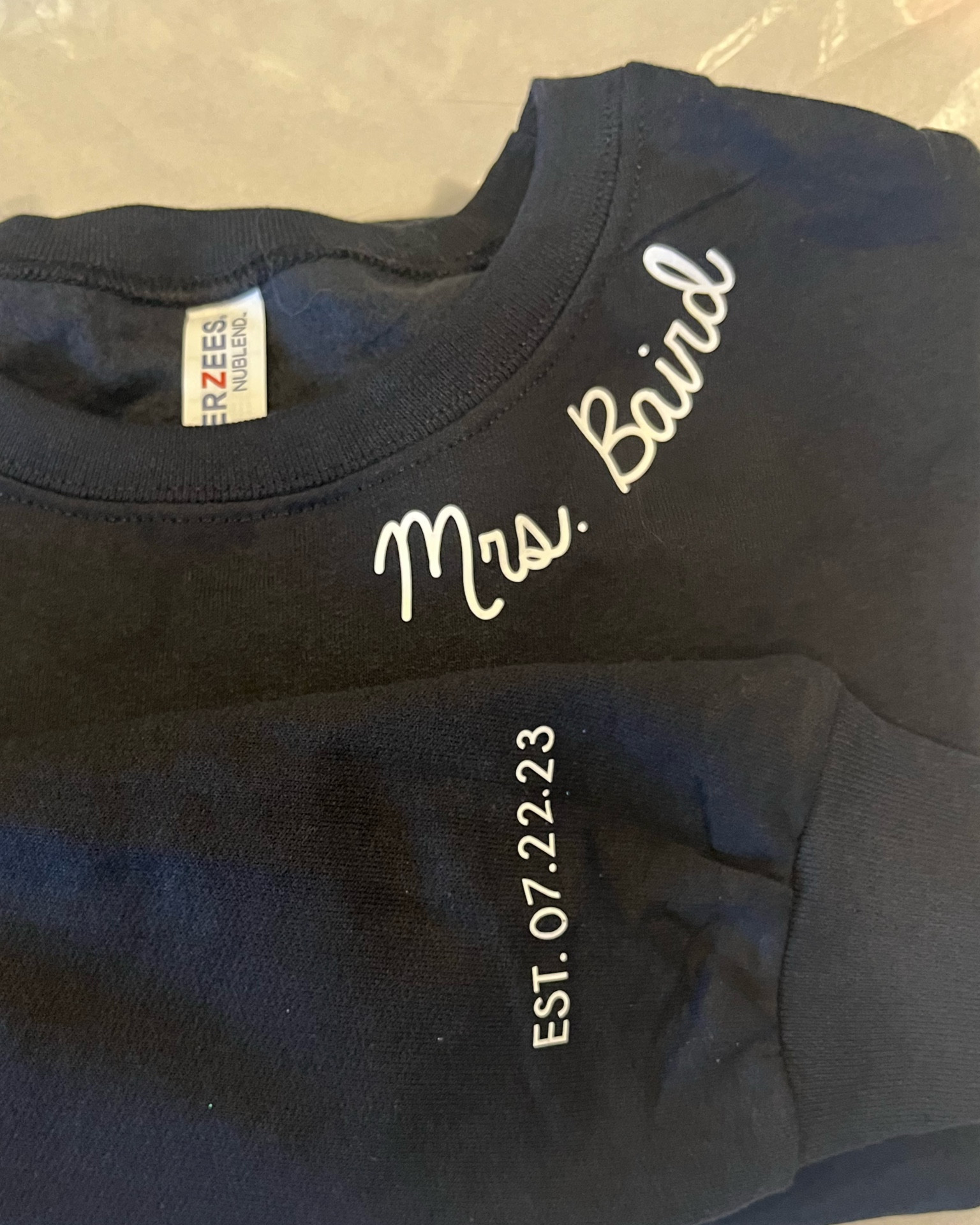 Mrs. Personalized sweatshirt from Amazon! #amazon #bridegifts


#LTKunder100 #LTKunder50 #LTKwedding