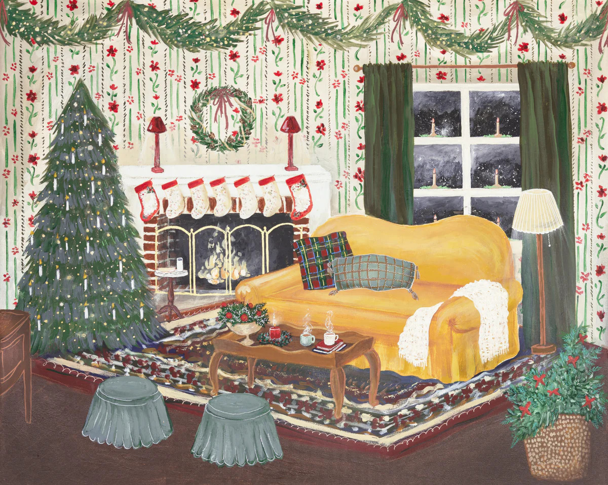 Home Alone House Canvas | Lindsay Letters, LLC