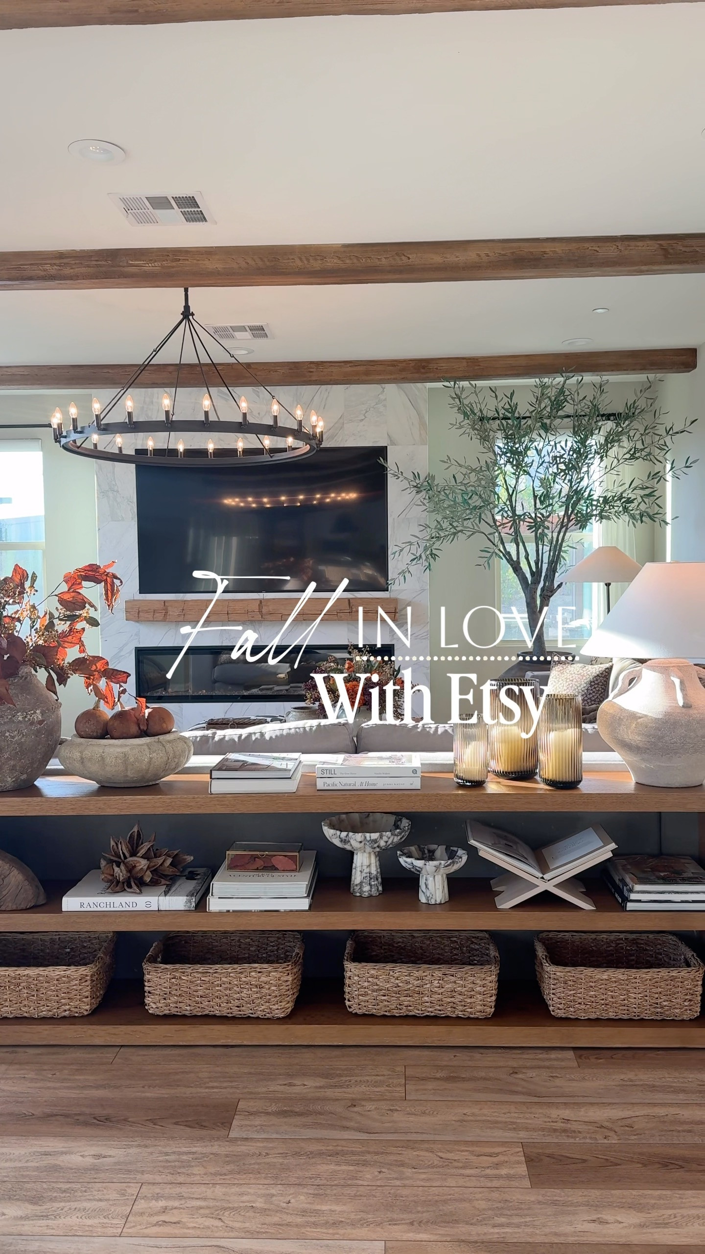 FALL in love with @etsy this season!! I enjoy sourcing one-of-a-kind items for my home and Etsy is my go-to in making that happen. Shop from thousands of small businesses from all over the world to curate a space that feels special to you!  #etsy #etsycreatorcollective #ad
. 
.

#LTKSeasonal #LTKU #LTKHome