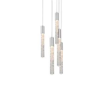 Magic 5-Light LED Cluster Cylinder Pendant | Wayfair North America