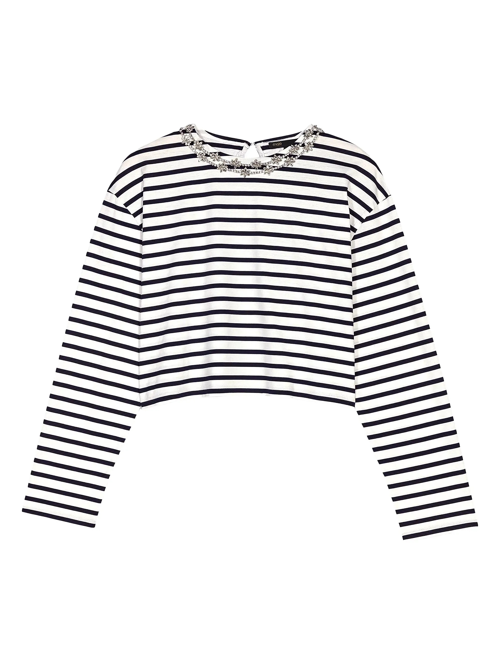 Striped Long-Sleeved T-Shirt | Saks Fifth Avenue