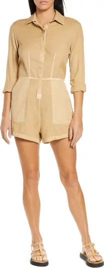 Gigi Twill Romper | Nordstrom