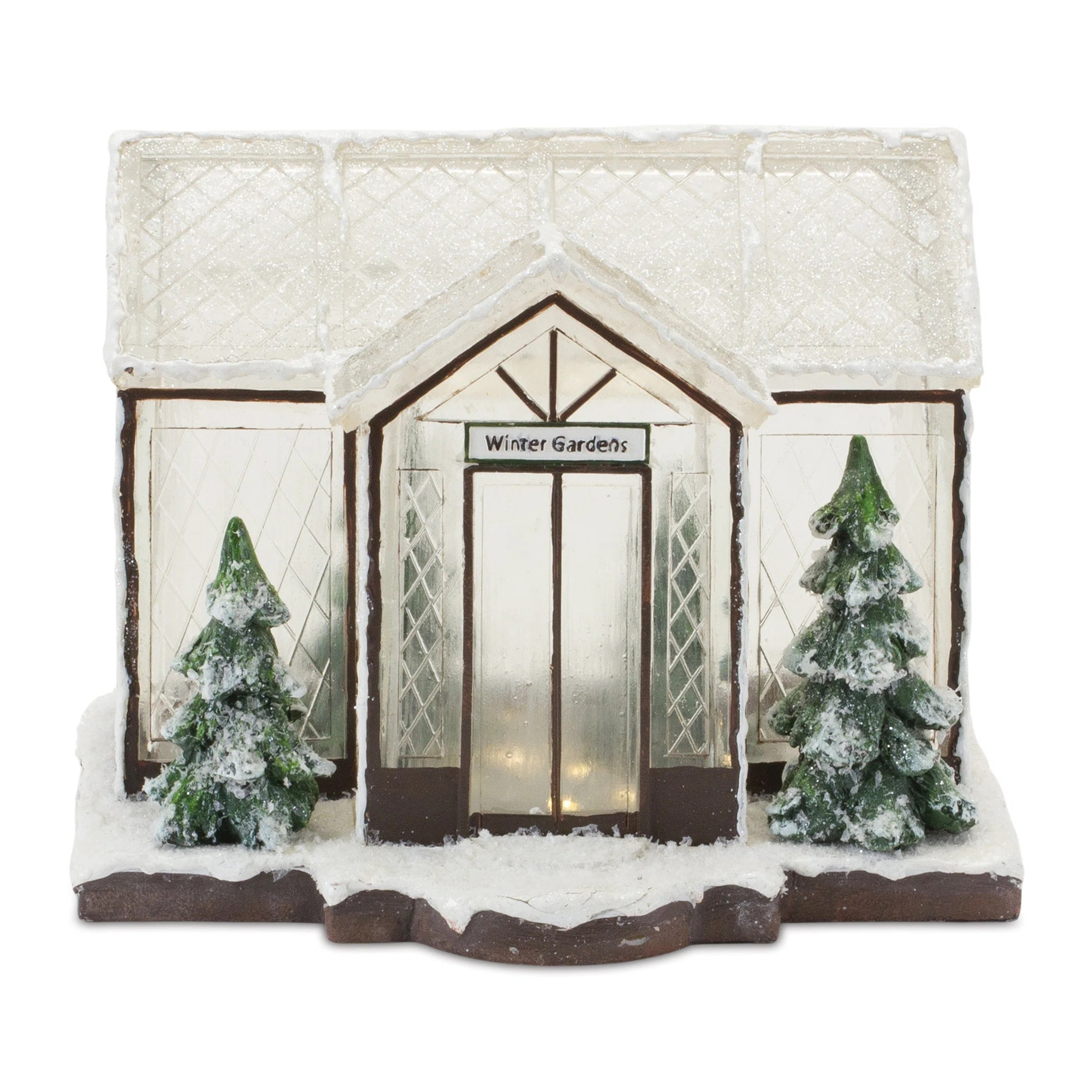 LED Winter Greenhouse Display 10"L | Wayfair North America