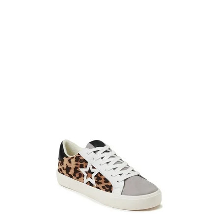 No Boundaries Women s Low Top Star Sneakers | Walmart (US)
