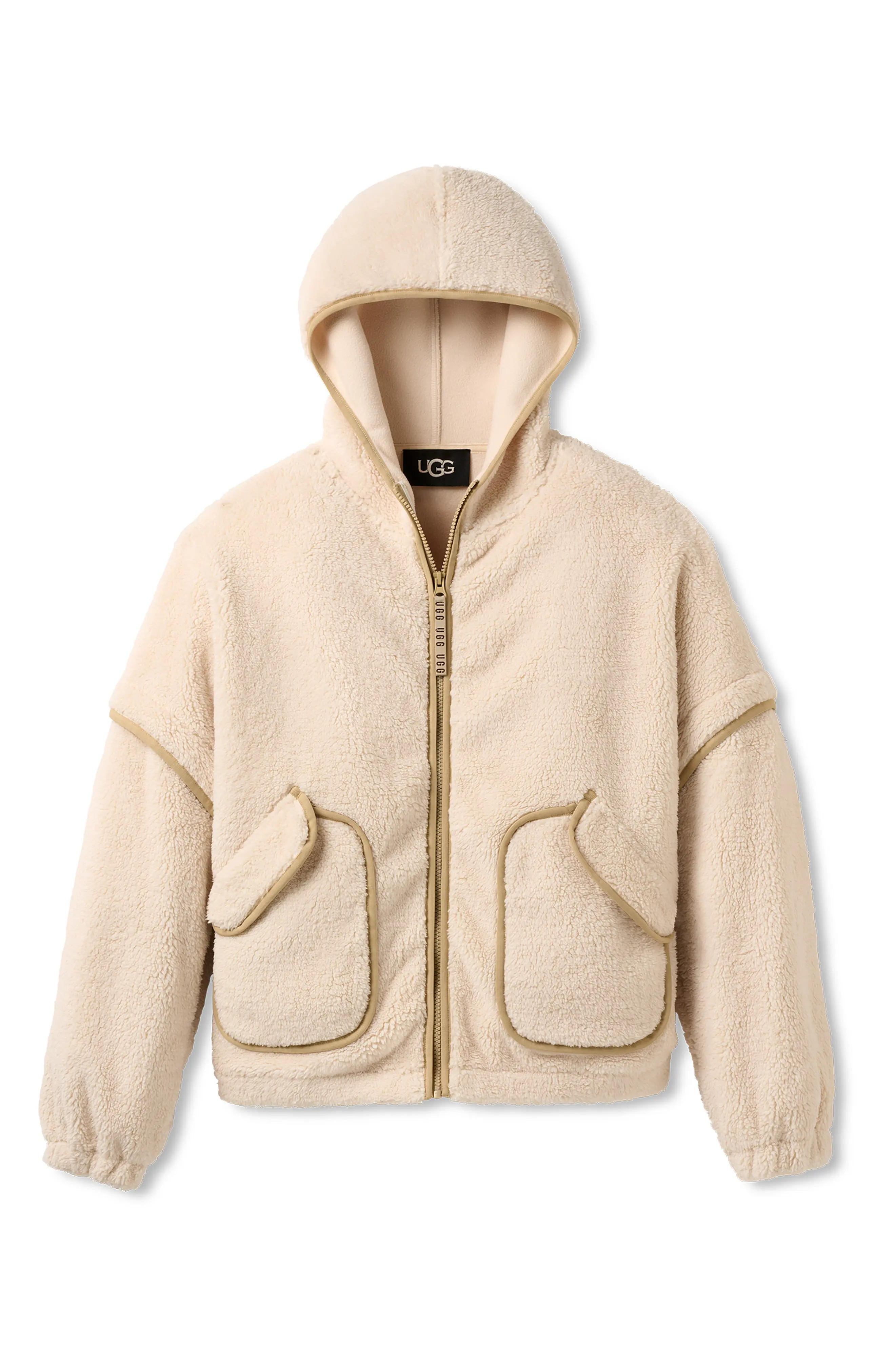UGG\u00ae Mariella UGGfluff Zip Hoodie (Women) | Nordstrom | Nordstrom