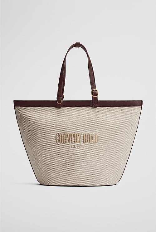 Curved Logo Shopper | Country Road