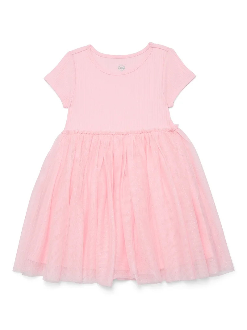 Wonder Nation Toddler Girls Tutu Dress, Sizes 12M-5T | Walmart (US)
