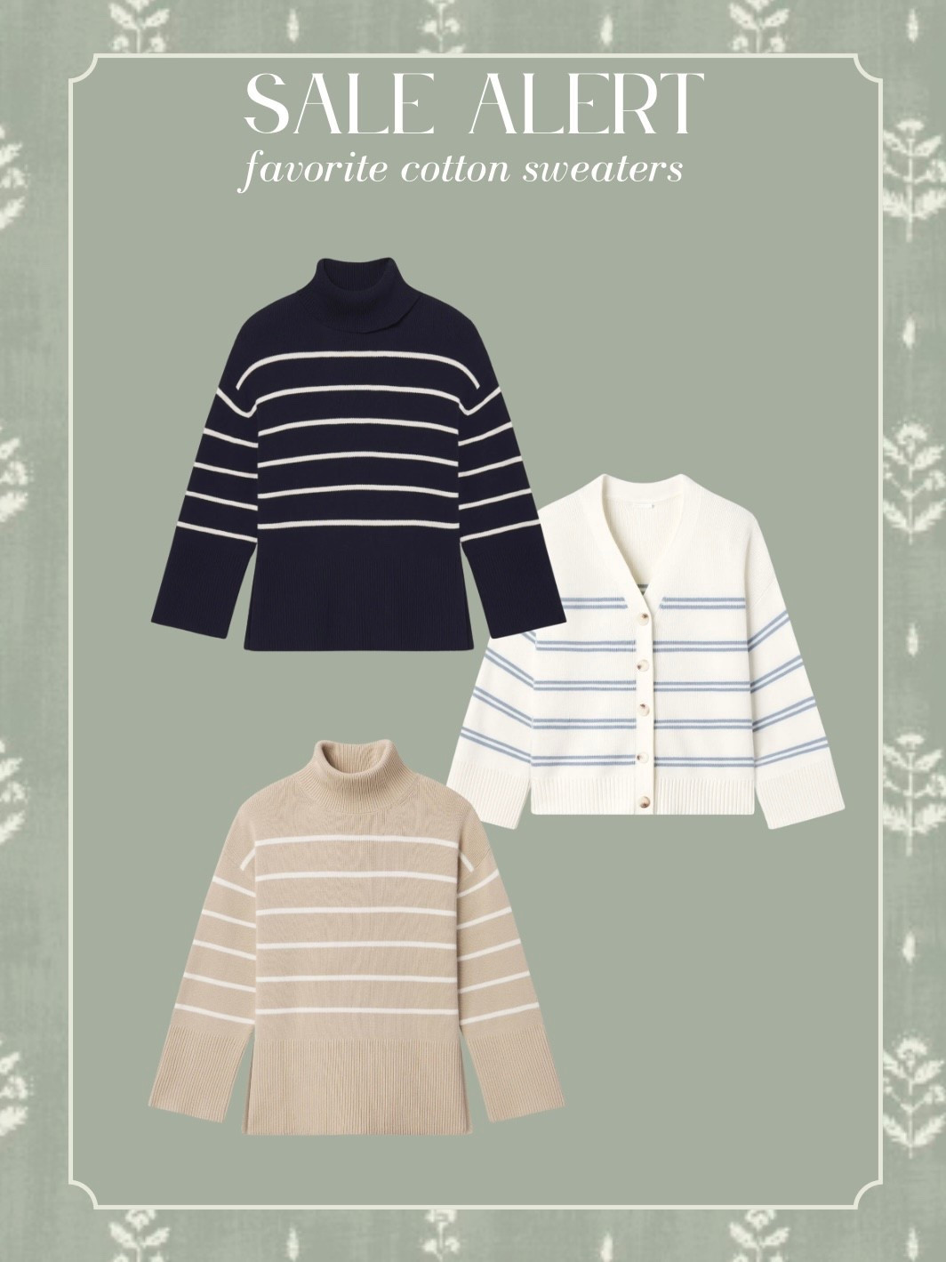 LAKE is running their biannual sale and my all-time favorite sweaters are included. I size up to a S. The fit and smooth cotton is next level! 

#LTKootd #LTKSaleAlert #LTKSeasonal