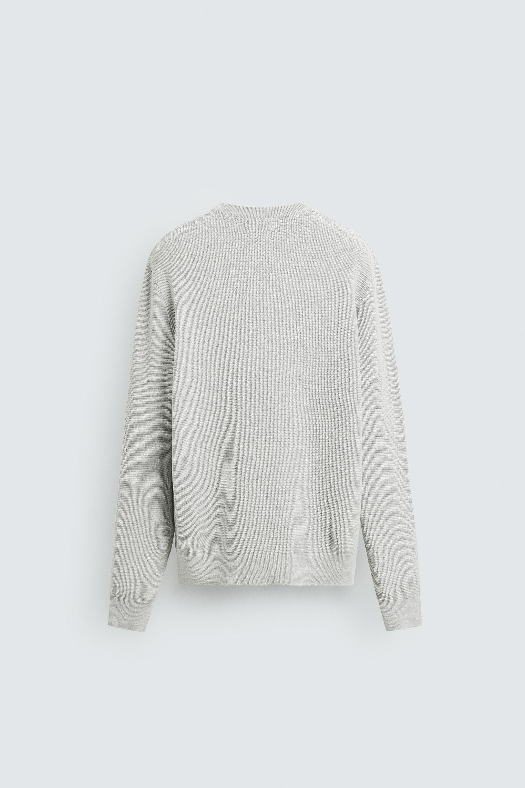 REGULAR FIT TEXTURED SWEATER | Zara US