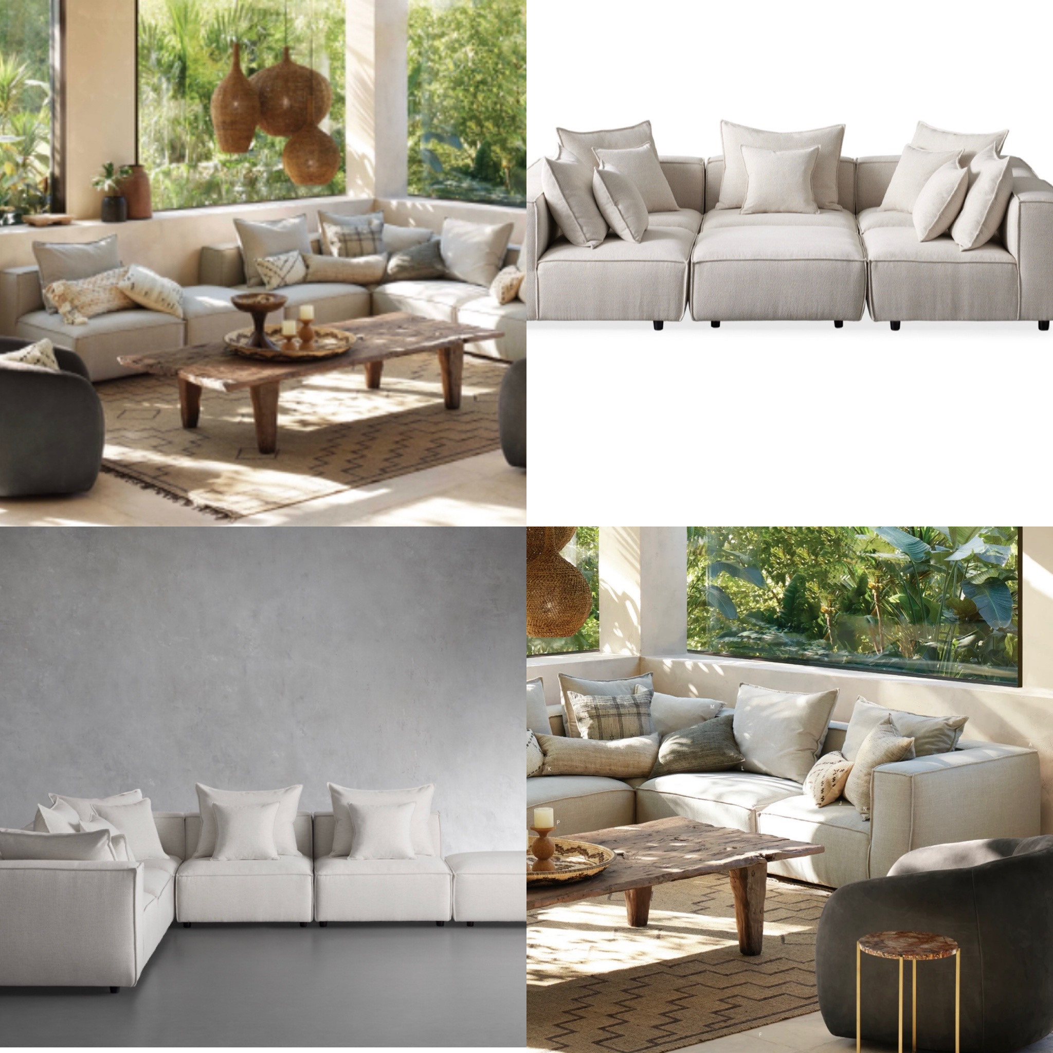 We are the big fan of Modular sofas and sectionals since they are easy to arrange around to fit into any space and perfect for lounging with friends and family during the holiday season. Now on sale for these cloudy white comfy Modular designs from Arhaus. The high performance fabric is stain and spill resistant. #sale #modularsectionals 

#LTKHoliday #LTKhome #LTKGiftGuide