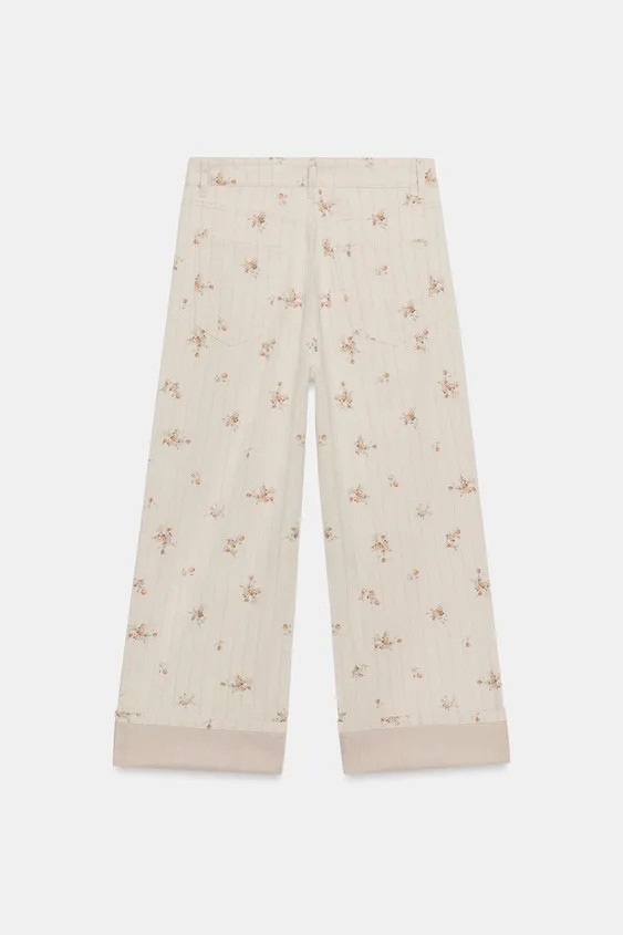 JEANS ZW COLLECTION TAPERED VITA MEDIA FIORI | Zara IT