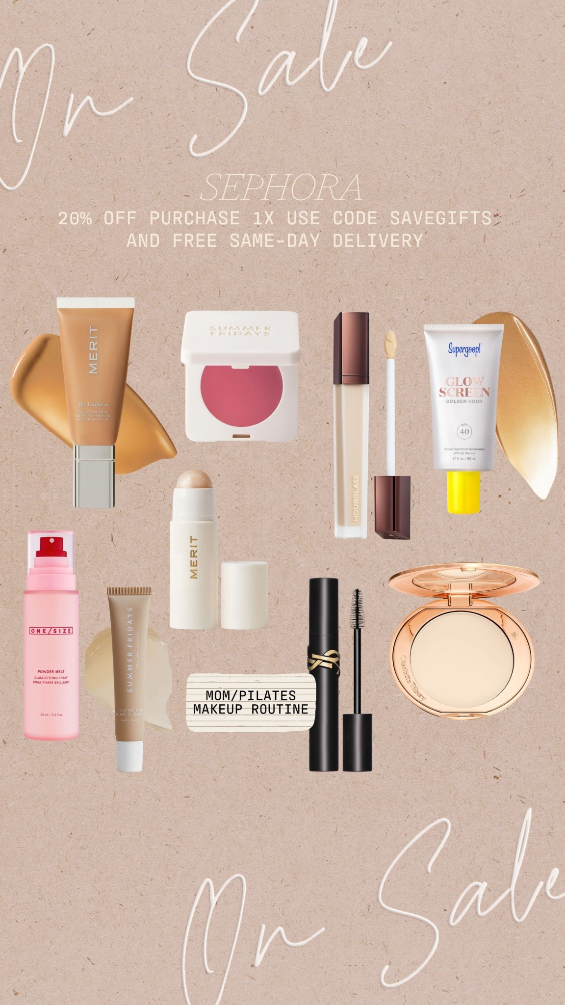 Sephora 20% off 1x use sale ends today! Use code SAVEGIFTS 

#LTKSaleAlert #LTKBeauty