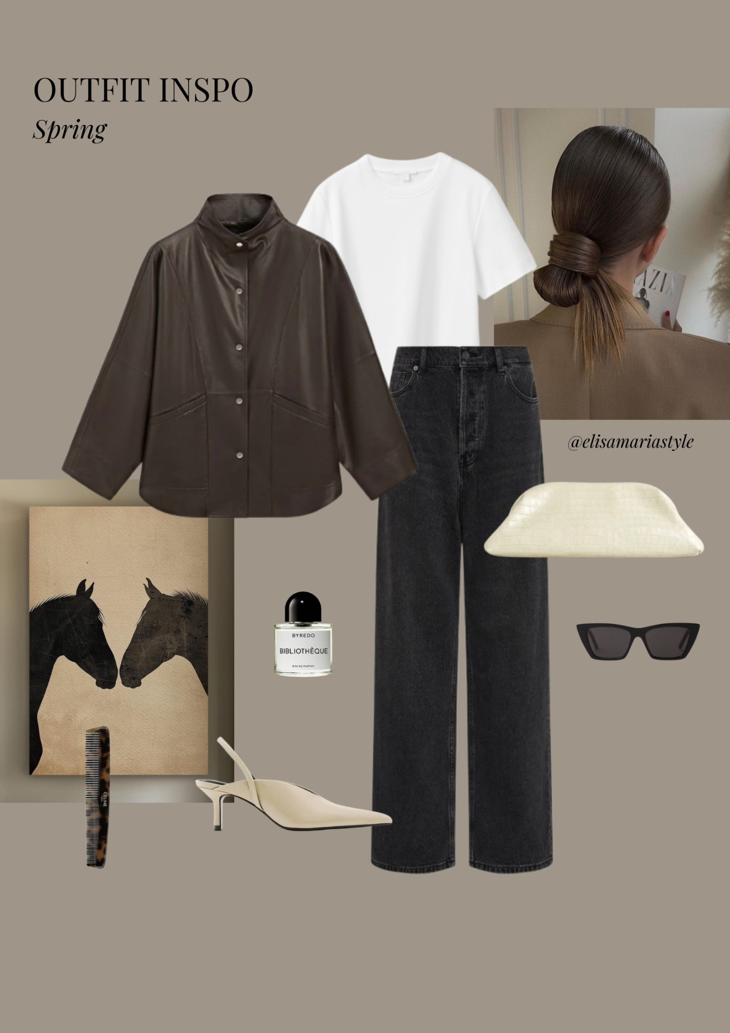  Chic spring outfit idea 🤎

#LTKstyletip #LTKbag #LTKspring