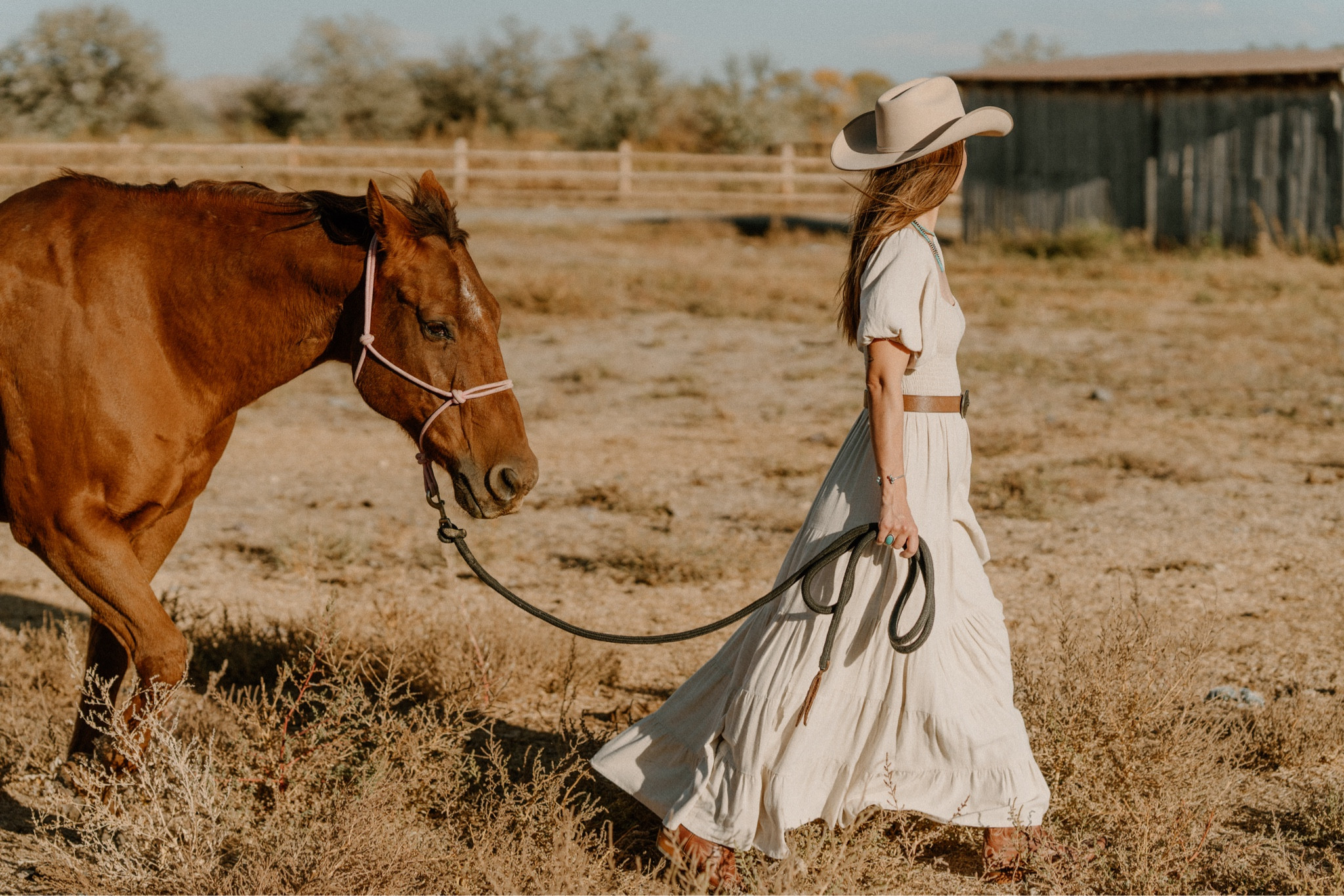 Finding peace in the wild, where the horizon is endless and the bond with horses runs deep. #WesternLiving #CowgirlStyle #FreedomInTheWest

#LTKStyleTip #LTKShoeCrush #LTKSeasonal