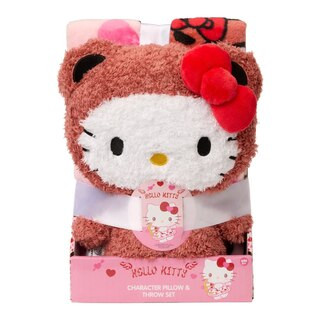 Hello Kitty Bear Pillow Plush & Throw Blanket Set, 40 x 50 in | CVS Health