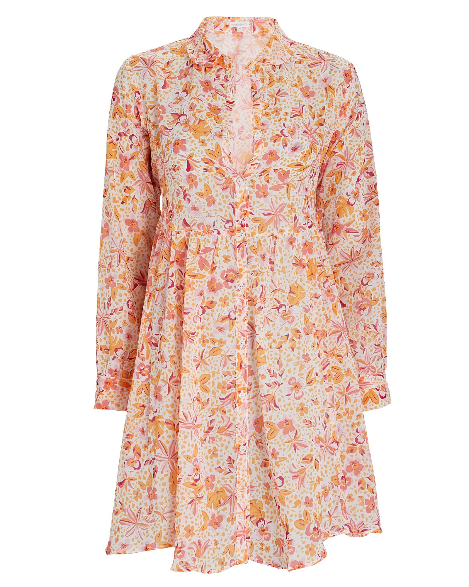 Lili Floral Cotton Mini Dress | INTERMIX