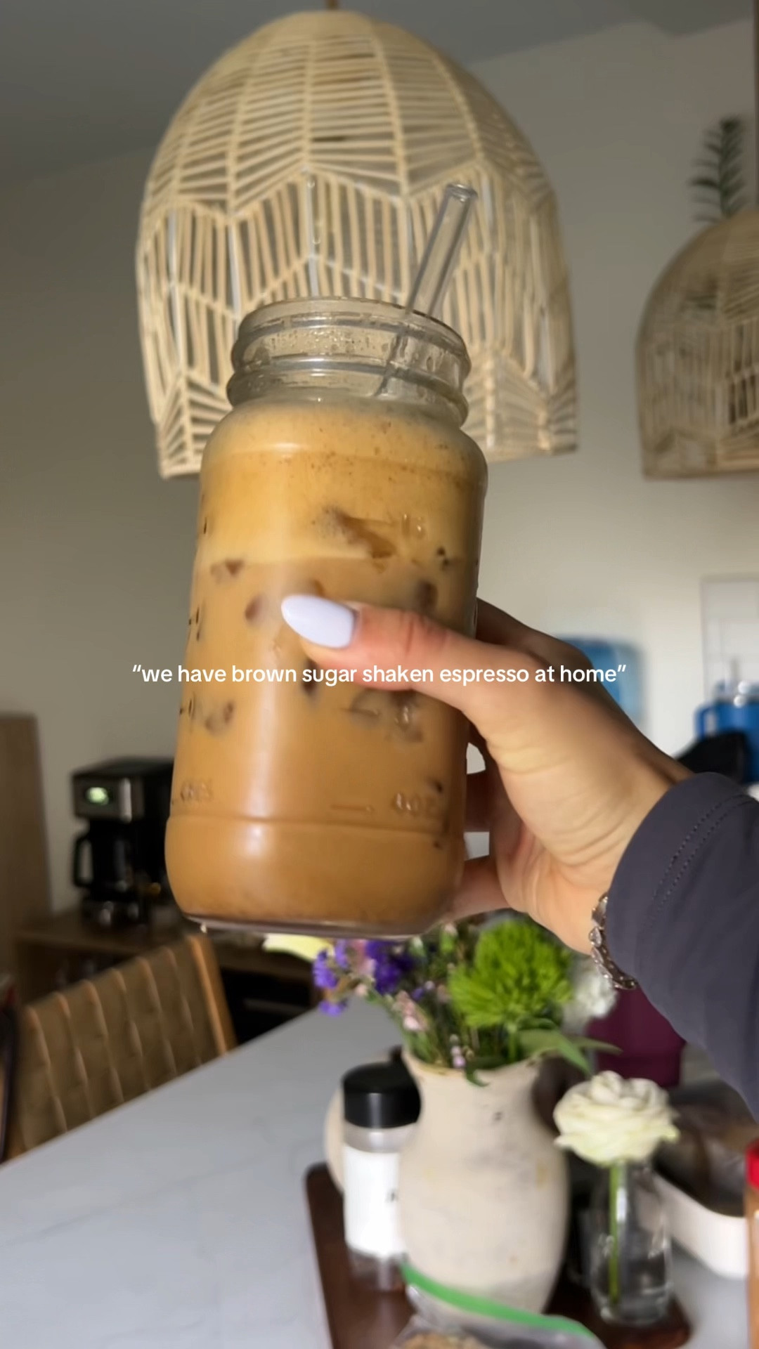 My everyday at home coffee recipe 🐻🤎

Everything I use to make a brown sugar shaken espresso at home, coffee bar essentials, at home coffee bar, at home coffee essentials, coffee bar, coffee bar finds from Amazon, Amazon home decor 

#LTKHome