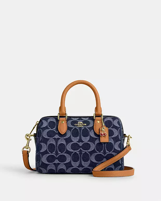 Mini Rowan Crossbody Bag In Signature Denim$149 | Coach Outlet US