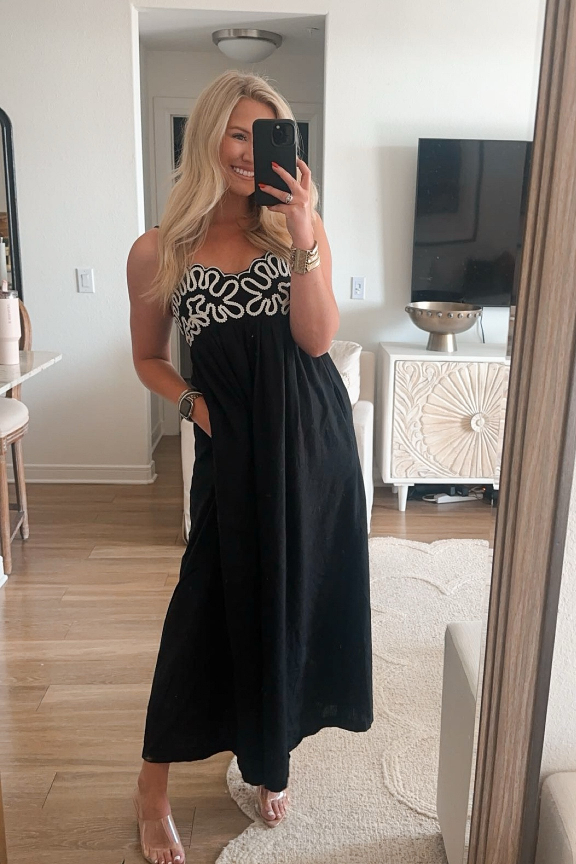 Target Dress. Maxi dress. Summer dress. OOTD. Target style. Amazon heels. Clear heels  

#LTKFindsUnder50 #LTKFindsUnder100 #LTKSummerEdit