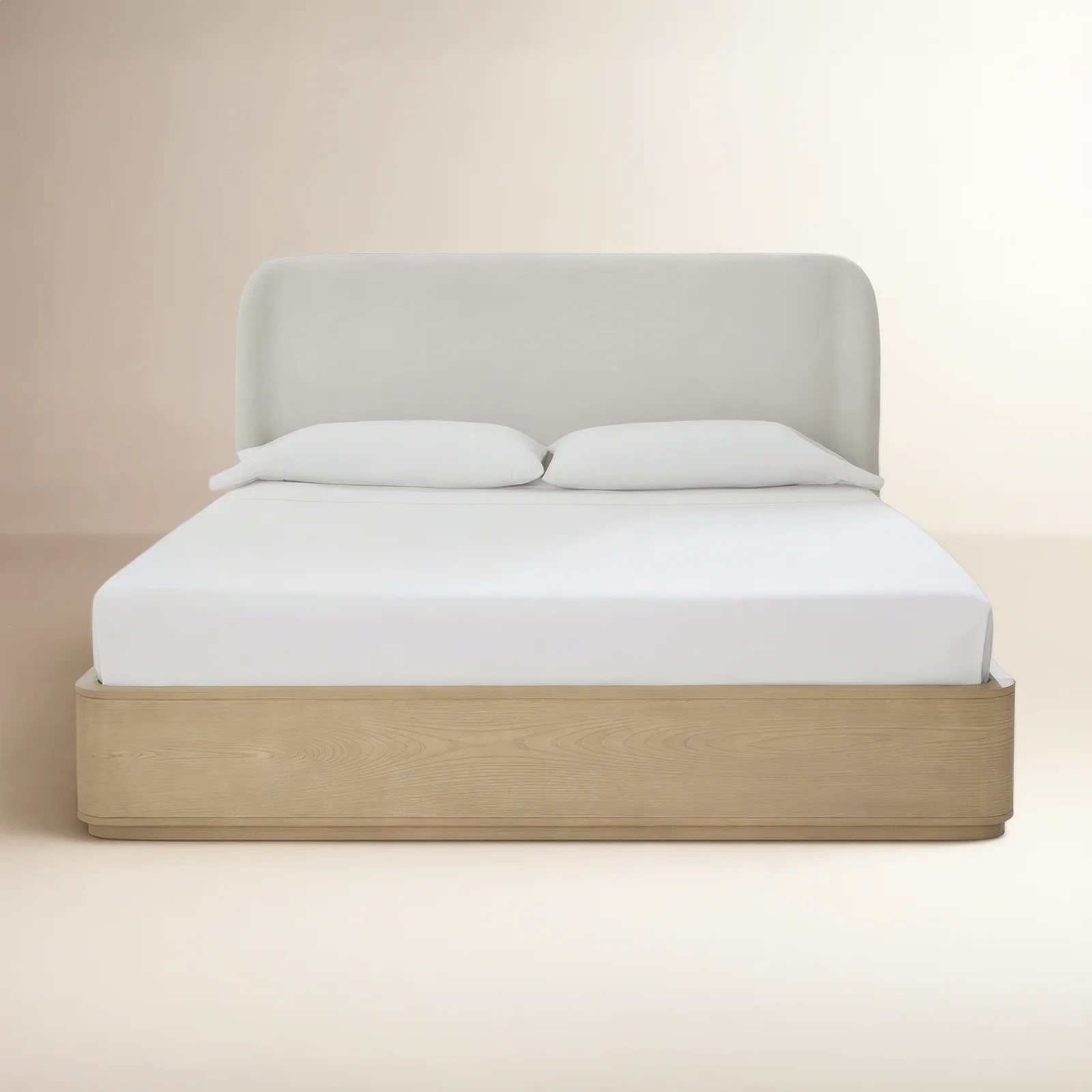 Joss & Main Lucie Linen Upholstered Wingback Bed & Reviews | Joss & Main | Joss & Main