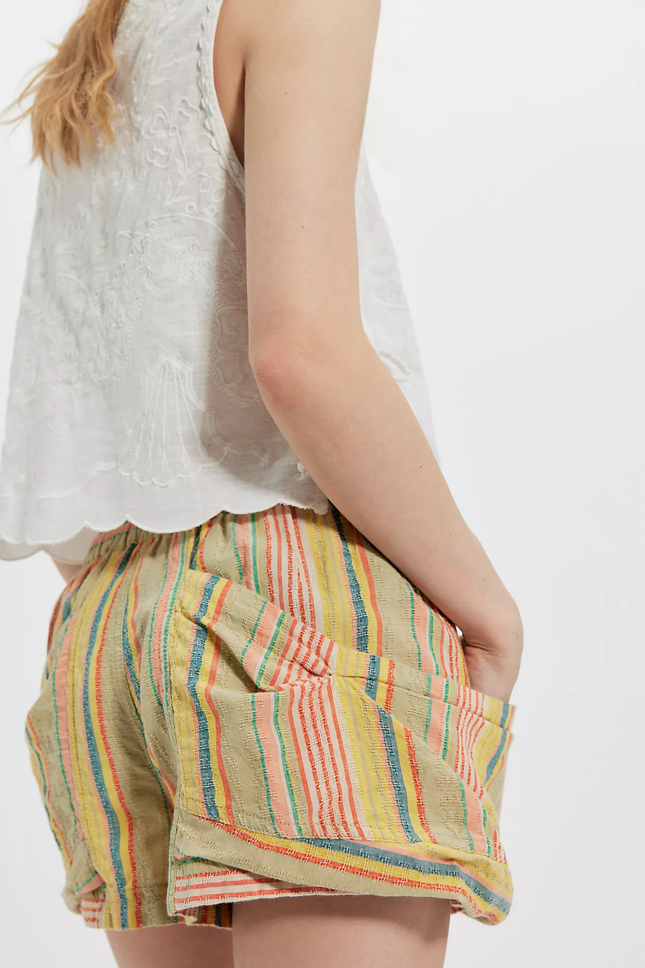 Good Fortune Stripe Shorts | Free People (Global - UK&FR Excluded)